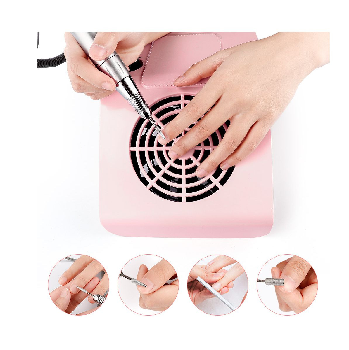 Miniatura 3 de Ventilador Extractor Polvo Uñas manicura